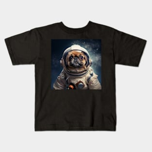 Astro Dog - Pekingese Kids T-Shirt